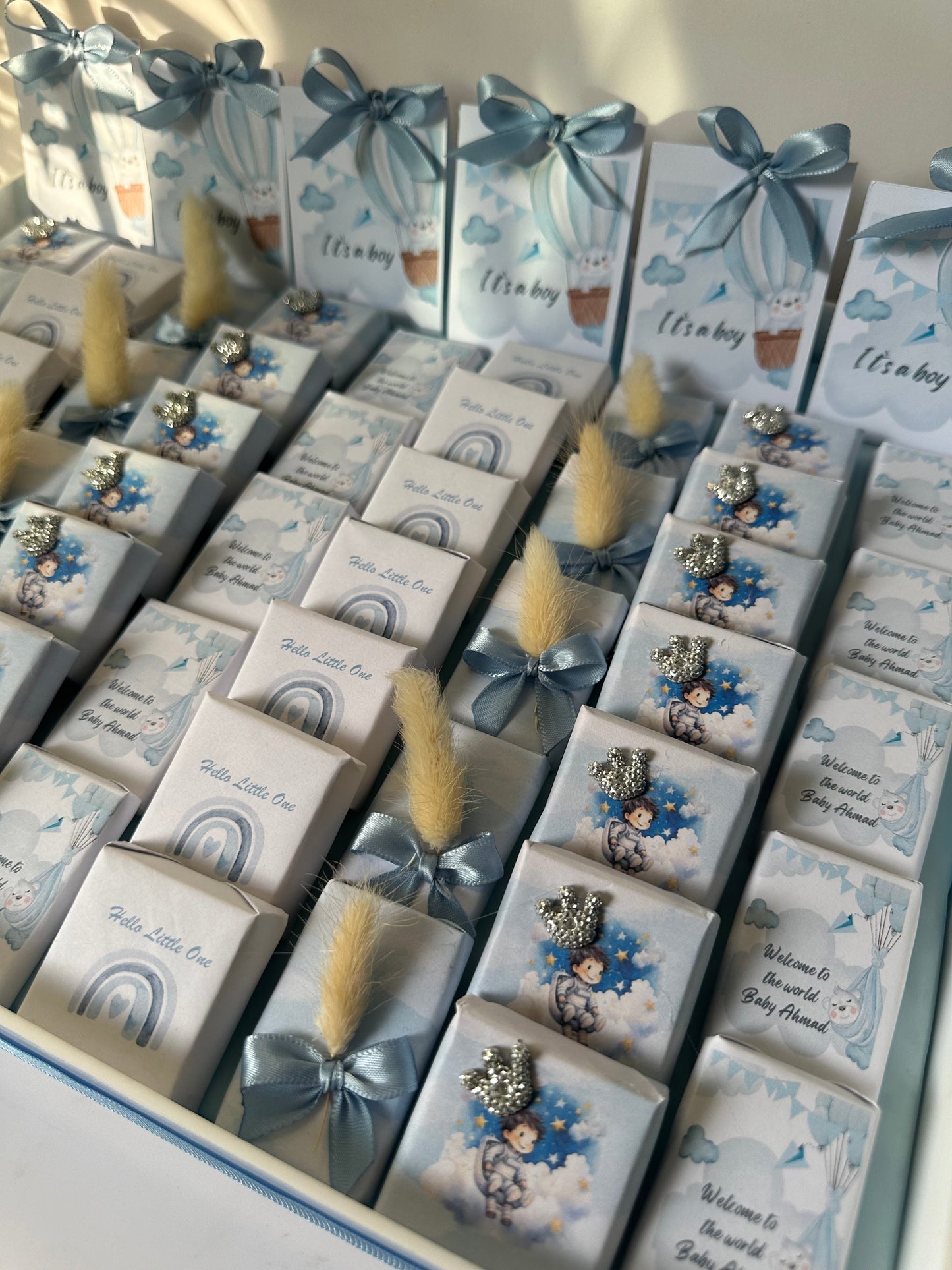 Blue Baby Boy chocolate