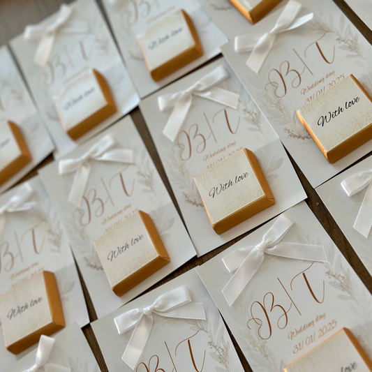 Wedding chocolate