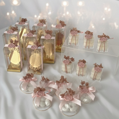 Personalized 'Bubble Bliss' Acrylic Candle Box